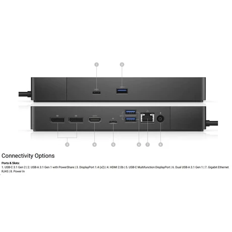 Dell WD19 dokkolóegység + 130W Adapter