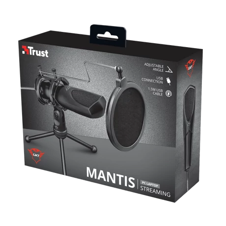 Trust Mikrofon - GXT 232 Mantis Streaming