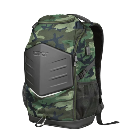 Trust Notebook Hátizsák 15,6" - GXT 1255 Outlaw (4 külön rekesz; camo, vízálló huzat)