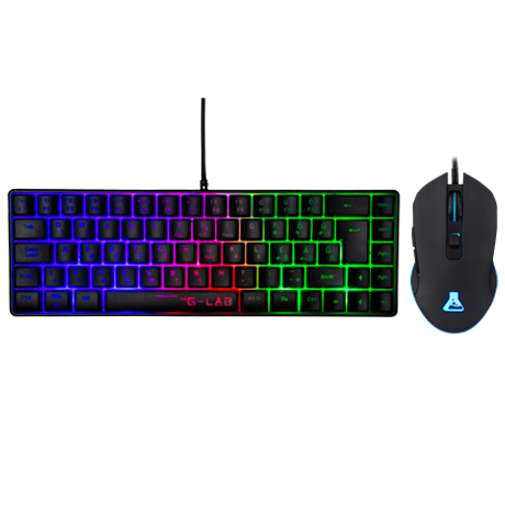 The G-Lab 2 in 1 COMBO HYDROGEN Gamer Billentyűzet + Egér