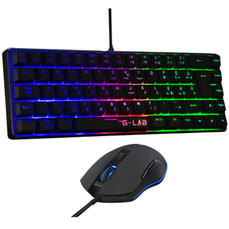 The G-Lab 2 in 1 COMBO HYDROGEN Gamer Billentyűzet + Egér