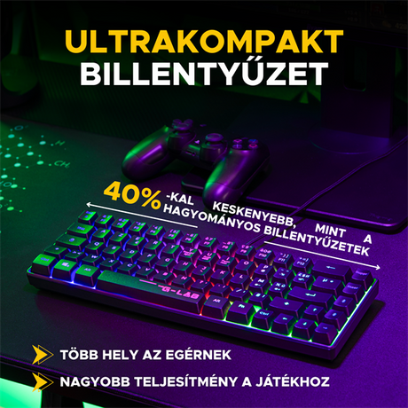 The G-Lab 2 in 1 COMBO HYDROGEN Gamer Billentyűzet + Egér