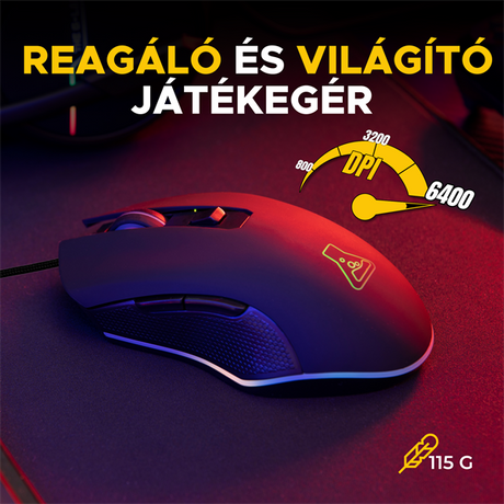 The G-Lab 2 in 1 COMBO HYDROGEN Gamer Billentyűzet + Egér
