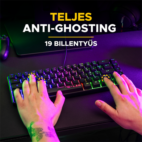 The G-Lab 2 in 1 COMBO HYDROGEN Gamer Billentyűzet + Egér