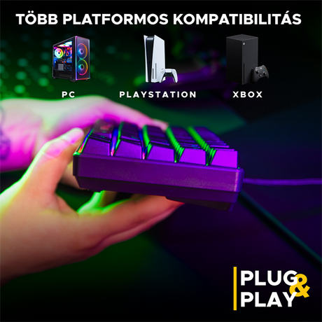 The G-Lab 2 in 1 COMBO HYDROGEN Gamer Billentyűzet + Egér